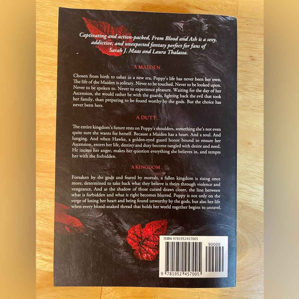 Blood & Ash by Jennifer Armentrout Fantasy Romance Books - Picture 5 of 5